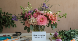 Floral Design Day – February 28, 2025 Floral Design Day - February 28, 2025