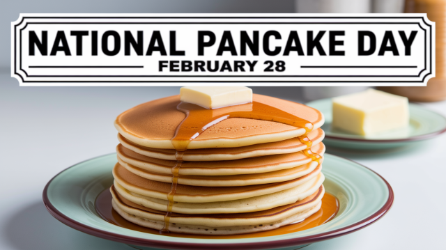 National Pancake Day - February 28, 2025