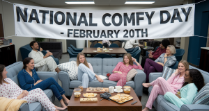 National Comfy Day- February 20 2025 National Comfy Day- February 20 2025