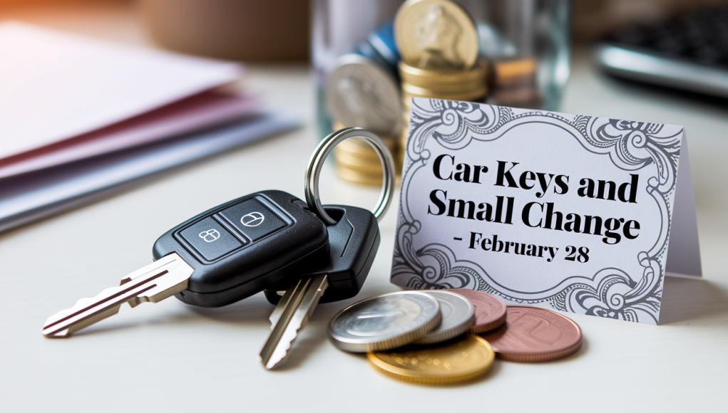 Car Keys and Small Change Day - February 28, 2025