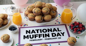 National Muffin Day- February 20 2025 National Muffin Day- February 20 2025