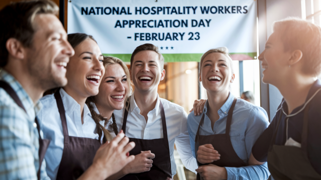 National Hospitality Workers Appreciation Day February 23 2025