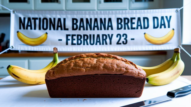 National Banana Bread Day February 23 2025