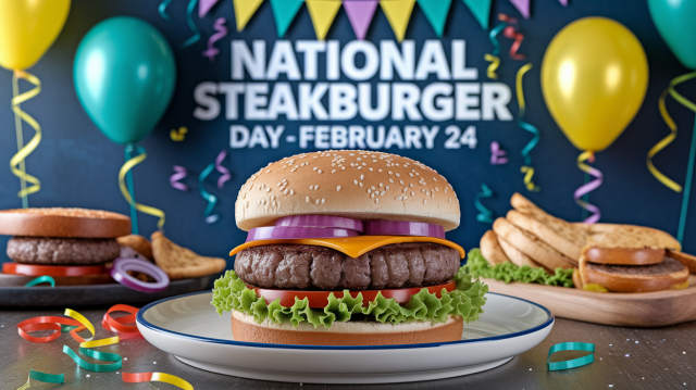 National Steakburger Day February 24 2025