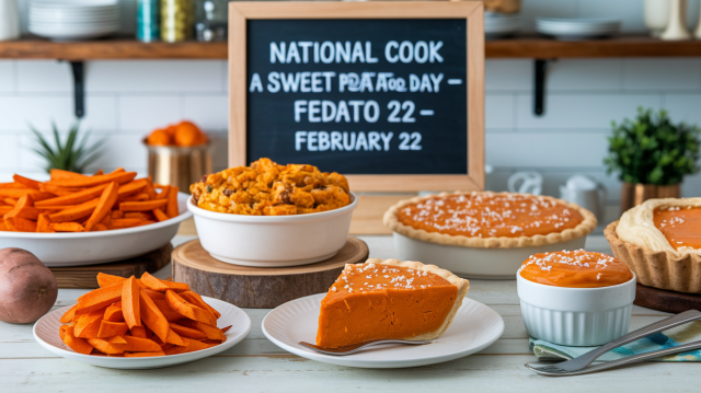 National Cook a Sweet Potato Day February 22 2025