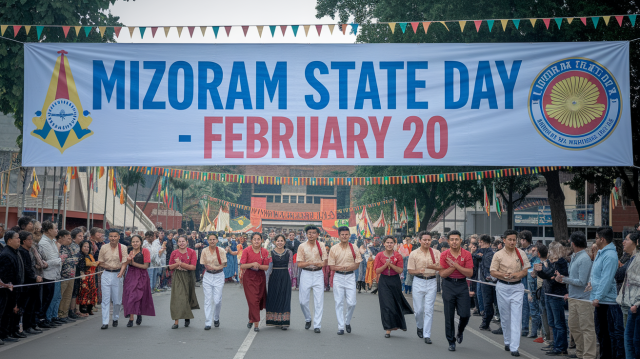 Mizoram State Day- February 20 2025