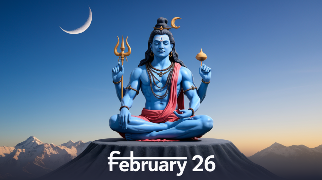 Maha Shivaratri February 26 2025