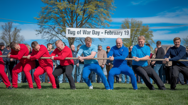 Tug of War Day - February 19 2025