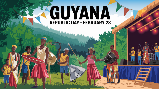 Guyana Republic Day February 23 2025