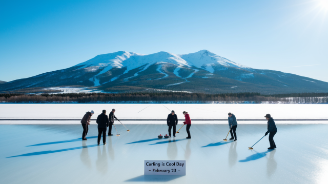 Curling Is Cool Day February 23 2025