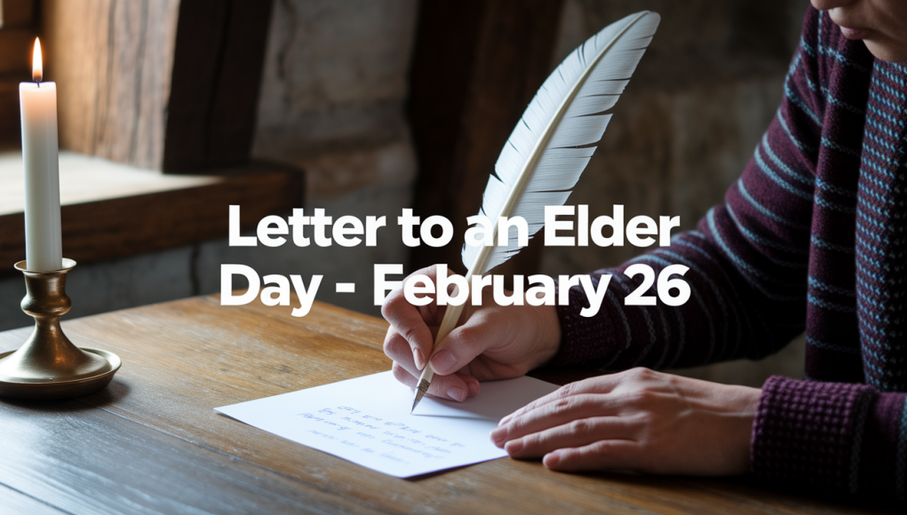 Letter to an Elder Day February 26 2025